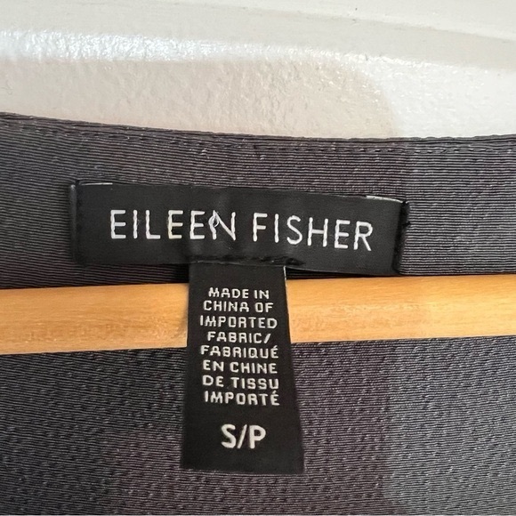 Eileen Fisher long sleeve loose fit shift dress size S excellent condition - Picture 11 of 12